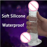 New Skin feeling Realistic Big Dildo Flexible Penis Dick With Suction Cup Strap-on Female Masturbation Strapon Dildo For Women SHOPEZRA L.L.C.