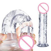 Realistic Dildo Jelly Penis Suction Cup Dildo Realistic Sex Toys For Lesbian Women Female Masturbator Big Dick Fake Dick SHOPEZRA L.L.C.