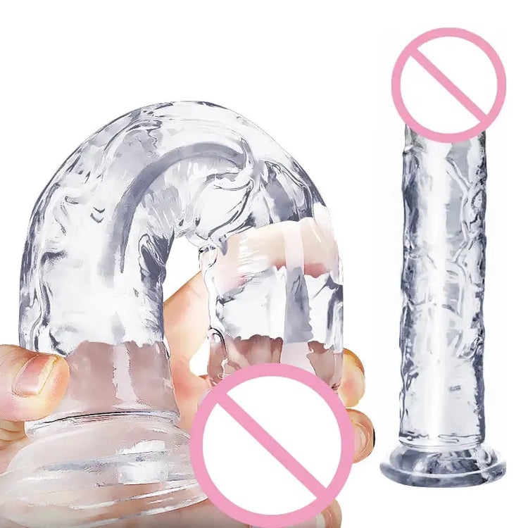 Realistic Dildo Jelly Penis Suction Cup Dildo Realistic Sex Toys For Lesbian Women Female Masturbator Big Dick Fake Dick SHOPEZRA L.L.C.