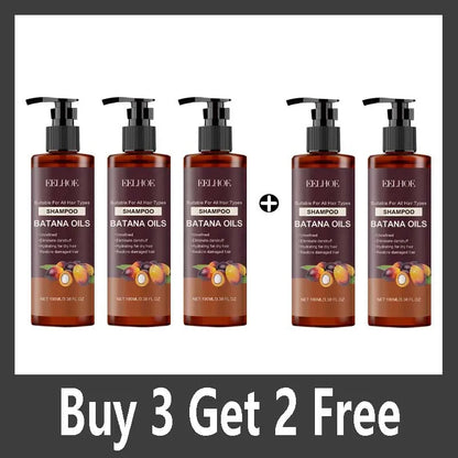 Batana Hair Shampoo Prevent Dryness Smoothing Reduce Spilt Ends Oil Control Nourishing Repair Cracked Hair Shampoo