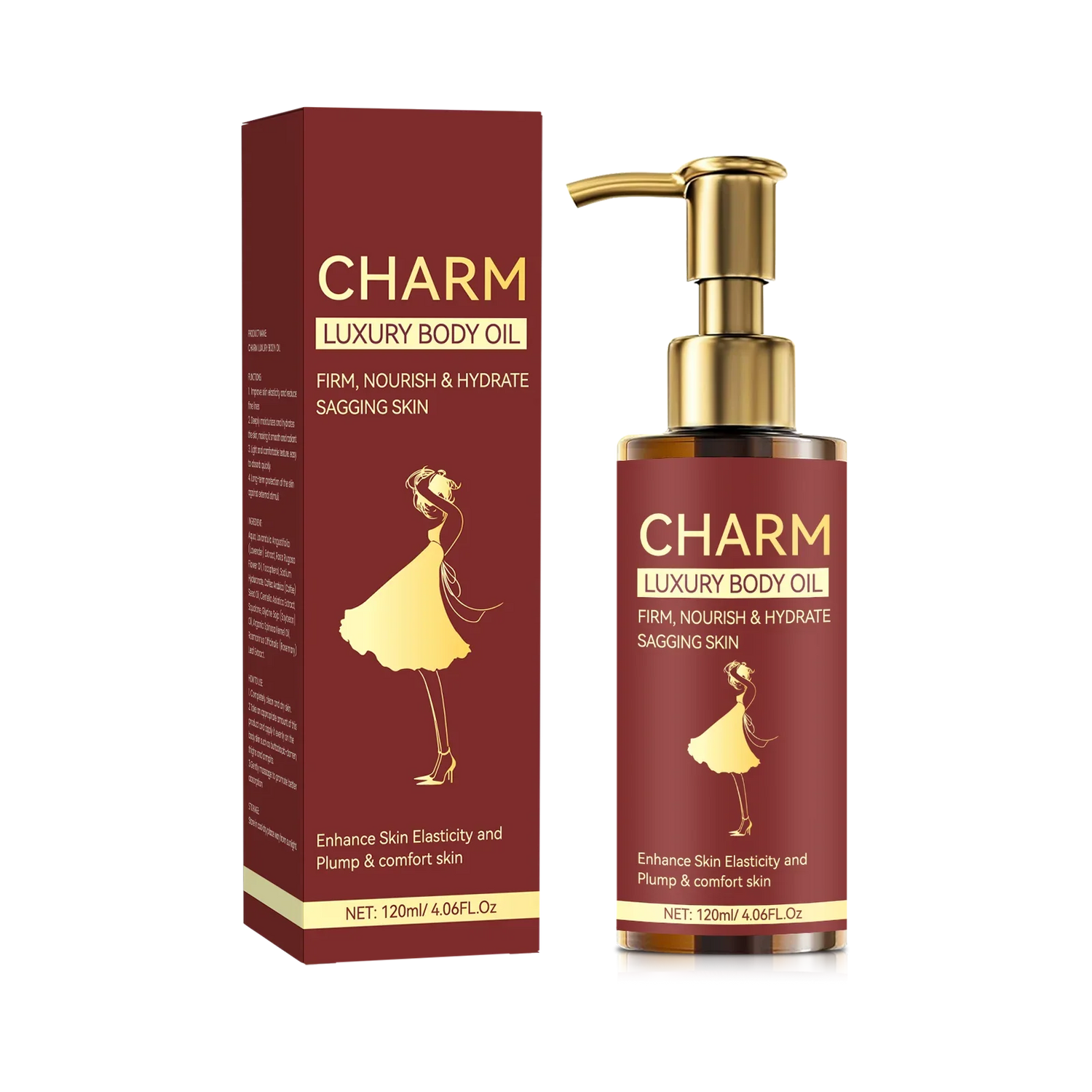 Tightening Body Oil Lightening Improve Dry Brightening  Nourishing Lifting Firming Smooth Anti Cellulite Skin Care Massage Care