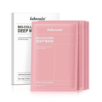Korean Deep Collagen Mask Peel Off Mask Face Anti Wrinkle Lifting  Skin Care Masks Bio Pack Night Wrapping Woman Overnight Skin