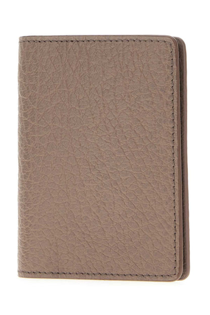 MAISON MARGIELA Mini Leather Card Holder with Keyring