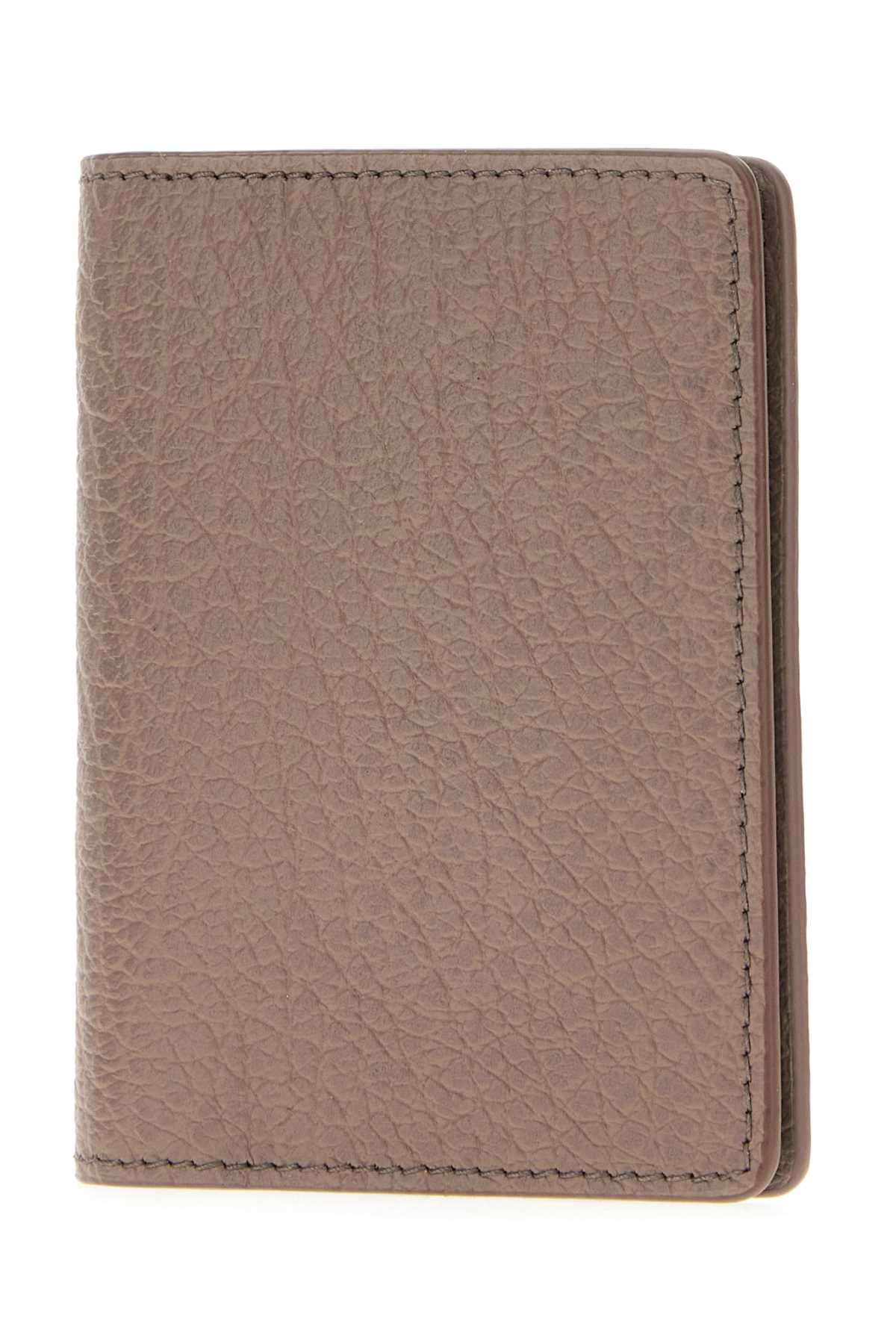 MAISON MARGIELA Mini Leather Card Holder with Keyring