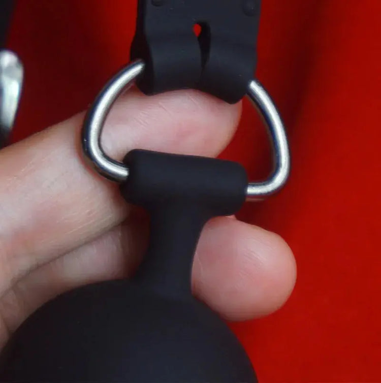 Medical Silicone Dildo Reversible Mouth Gag,BDSM Slave Penis Gags Ball Deep Throat,Bondage Restraints,Sex Toys for Couples Games SHOPEZRA L.L.C.