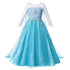 Girl Elsa Anna Dress Princess Costume Snow Queen Dress Baby Halloween Ariel Carnival Clothes Kids Cosplay Clothes Party Clothing SHOPEZRA L.L.C.