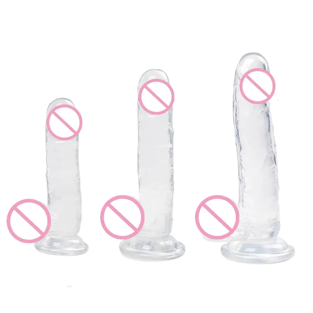 Huge Dildo Erotic Soft Anal Butt Plug Realistic Penis Strong Suction Cup Dick Toy for Adult G-spot Orgasm Sex Toys for Woman SHOPEZRA L.L.C.