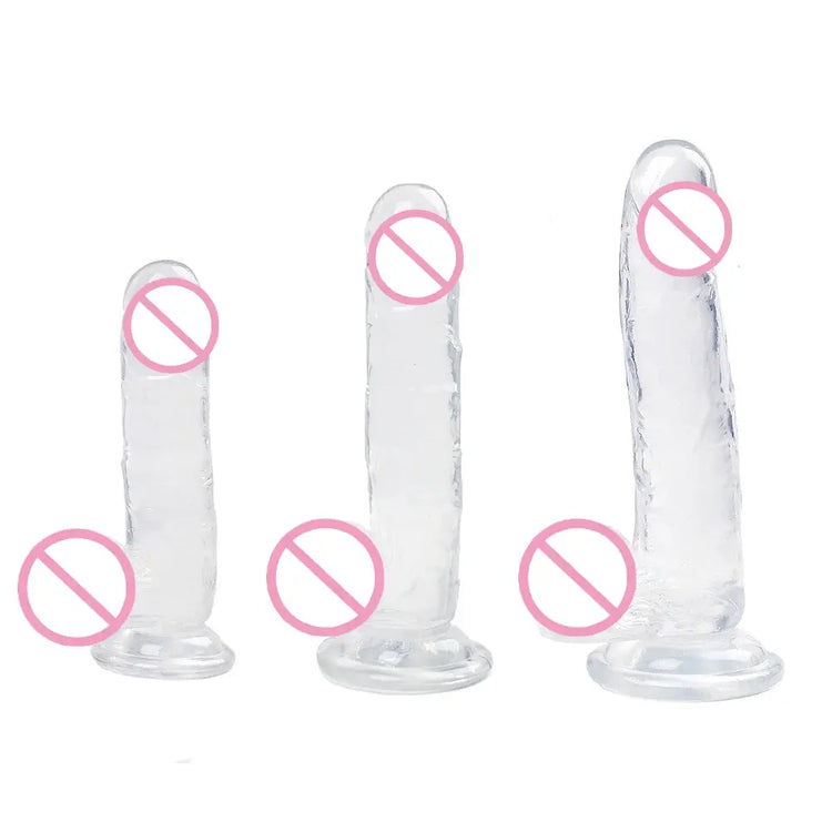 Huge Dildo Erotic Soft Anal Butt Plug Realistic Penis Strong Suction Cup Dick Toy for Adult G-spot Orgasm Sex Toys for Woman SHOPEZRA L.L.C.