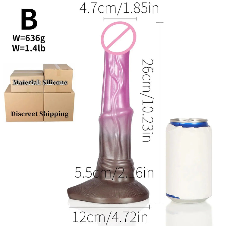 Silicone Dildo Large Horse Dildo 18+Female G-Spot Vagina Stimulation Anal Masturbator Adult Big Penis Sex Toys For Women Men Gay SHOPEZRA L.L.C.