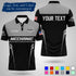 Mens Customizable Mechanic Work Polo Shirts Personalized Text And Logo Short Sleeve Tops 2026 Summer Breathable Sports POLO Tops SHOPEZRA L.L.C.