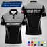 Mens Customizable Mechanic Work Polo Shirts Personalized Text And Logo Short Sleeve Tops 2026 Summer Breathable Sports POLO Tops SHOPEZRA L.L.C.