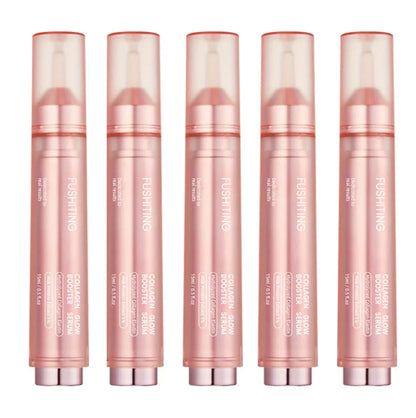Collagen Glow Booster Milk Protein Extract Serum,Niacinamide Facial Radiance Hydrating Firming Essence,Korean Glass Skin Care