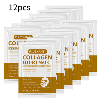 Overnight Collagen Face Mask Wrapping For Anti-Aging Skin Care Mask Moisturizes Skin To Make Wrinkles Less Noticeable Bright
