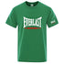 EVERLAST Boxing Logo Graphic T-Shirt Men Black Crew Neck Short Sleeve Casual Sports Training Streetwear Top SHOPEZRA L.L.C.