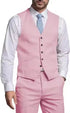 Suits for Men 2 Pieces Vest and Pants Set Gentleman Classic Suit for Men Tuxedo Suit for Men for Wedding Summer Beach SHOPEZRA L.L.C.
