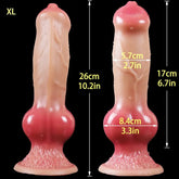 Dog Dildo/Huge Dildo Animal Realistic Penis with Suction Cup Big Butt Plug Giant Monster Cock Dick Adults Supplies for Men Women SHOPEZRA L.L.C.