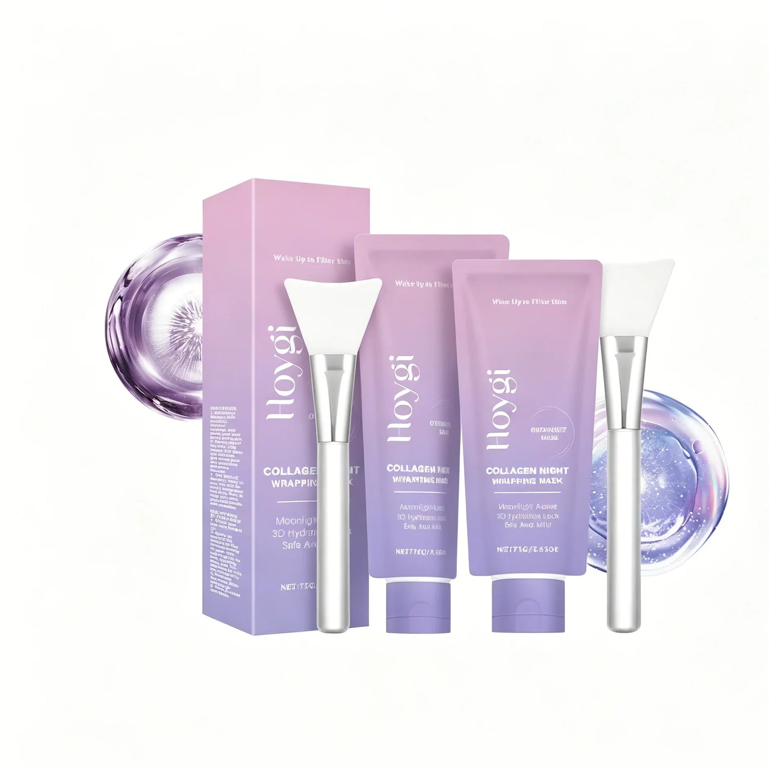 Korean Skincare Collagen Peel Off Facial Mask,Instant Glow&amp;Glass Skin,Pore Cleansing&amp;Firming,Smooth Fine Lines&amp;Removes Impuritie