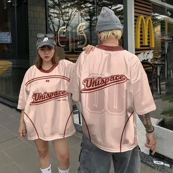 Kurzarm-T-Shirt Herrenmode Neues T-Shirt Kurzarm-Oberteil Sommer Lässig Große Größe Locker Hip Hop Rundhals-Kleidung