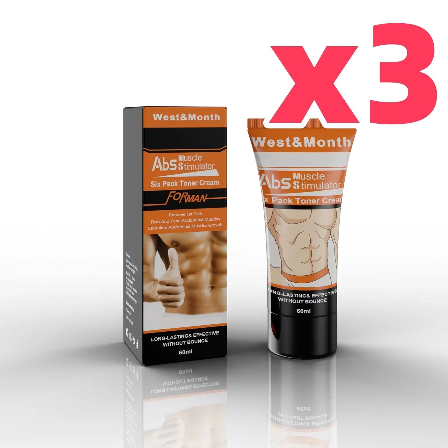 Abdominal Muscle Cream Anti Cellulite Fat Bu-rning Boost Metabolism Sweating Enhance Muscle Activit Remove Weight Muscle Cream
