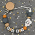 2026 Custom Name Baby Pacifier Clips Chain Silicone Beads Teether Toys Dummy Holder Russian English Name Pacifier Chain Newborn SHOPEZRA L.L.C.