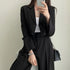 Suit Coat 2 Piece Set Women Blazer Jacket Straight Pants Ensemble Single Breasted Turn Down Collar Trousers Office Lady Outfits SHOPEZRA L.L.C.