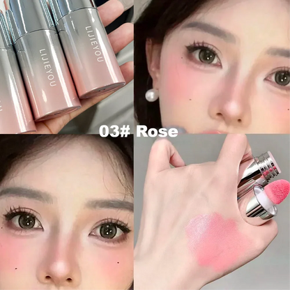 Vitality Liquid Blush &amp; Lip Tint – Moisturizing Water Glow, Long-Lasting, Easy Blend, Multi-Use for Lips &amp; Cheeks, Unisex