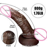 Sex Toys  Penile Prosthesis Thick Penis Dildo Sexy Adult Cock Dick Soft Realistic Skin Feel Human Penis Sexual Dildos For Woman SHOPEZRA L.L.C.
