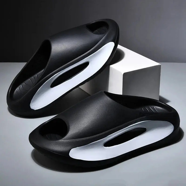 Summer Thick Sole Slippers Men Women EVA Soft Bottom Indoor Home Slides Sandals Light Beach Shoes Male Slippers Flip Flops SHOPEZRA L.L.C.