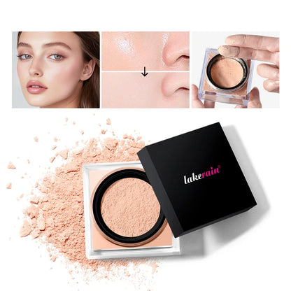 Waterproof Loose Baking&amp;Setting Powder Long Lasting Oil Control Matte Setting Powder Natural Brightening Face Cosmetics