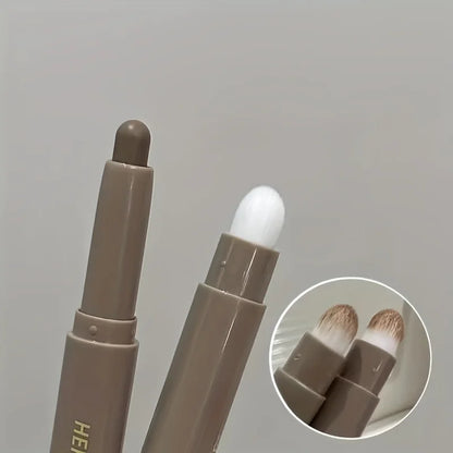 Highlighting &amp; Bronzer Stick: Long Lasting Corrector with Brush, Brightening Concealer Pen, Nose Shadow, and Contouring