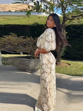 Flower Short Top Long Half Skirt Lady Set Round Neck Short Sleeve Tops High Waist Slim Maxi Skirts Sexy Fashion Women&
