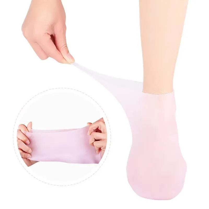 Silicone Exfoliating Socks &amp; Gloves Anti Slip Foot &amp; Hand Spa Mask Hands Peeling Gloves Prevents Dryness Feet/Hand Care Tools