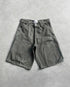 Y2k Black Punk Wash Baggy Work Shorts Men Women Summer Hip Hop Ripped Hole Denim Shorts Raw Edge Casual Jorts Streetwear SHOPEZRA L.L.C.