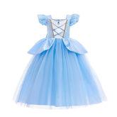 Girl Elsa Anna Dress Princess Costume Snow Queen Dress Baby Halloween Ariel Carnival Clothes Kids Cosplay Clothes Party Clothing SHOPEZRA L.L.C.