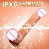 Remote Control Realistic Soft Penis Vibrator Telescopic Dildo Sex Toy for Women Artificial G Spot Thrusting Sexy Toy SHOPEZRA L.L.C.