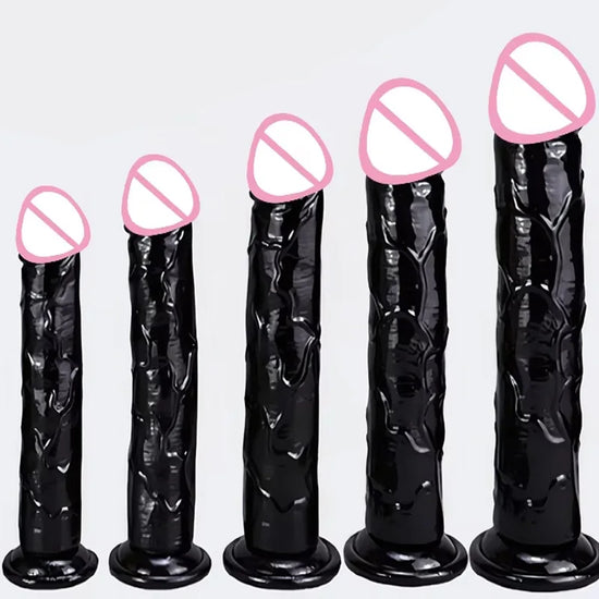 Realistischer Dildo für Frauen, schwarz, Analsex-Plug, starker Saugnapf, großer Penis, Buttplug, G-Punkt-Masturbator, Sexspielzeug für Erwachsene, Gay18