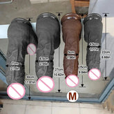 Coffee Realistic Big Silicone Dildo Women Erotic Anal Sex Toys Gay Soft Clitoris Vaginal Anal Penis Suction Dick Masturbators SHOPEZRA L.L.C.