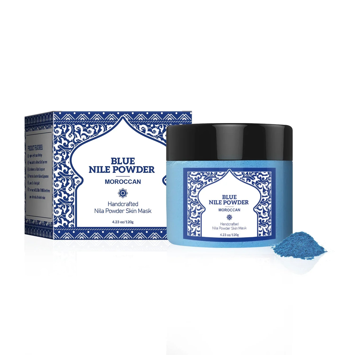 15-Min Mineral Skin Reset Mask 120g - Moroccan Lathering Powder for Face &amp; Body, Deep Cleanse &amp; Perilla Leaf Nourishment.