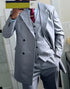 Suits for Men Slim Fit 3 Pieces Male Suit Jacket Vest with Pants Wedding Tuxedo SHOPEZRA L.L.C.