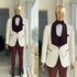 Suits Sets For Men Fashion White Plaid Blazer Vest Floral Pants 3 Pieces Formal Party Tailor-made Elegant Slim Fit Costumes SHOPEZRA L.L.C.