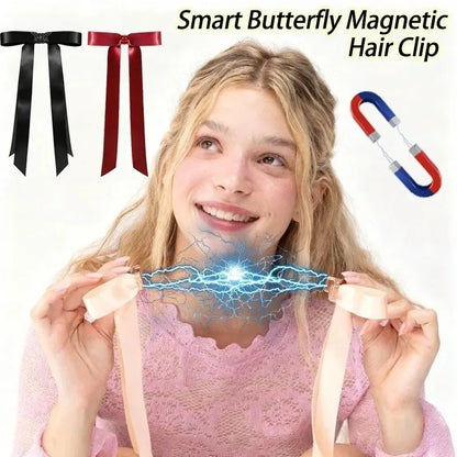 Butterfly Magnetic Hair Clip for Women Girls, Smart No Damage Strong Hold Innovative Hair Accessories Gift