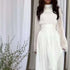 Muslim Modest Dress for Women Lace Up Pleated Long Dresses Jalabiya Ramadan Morocco Dubai Kaftan Islam Vestidos Arab Robe Abayas SHOPEZRA L.L.C.