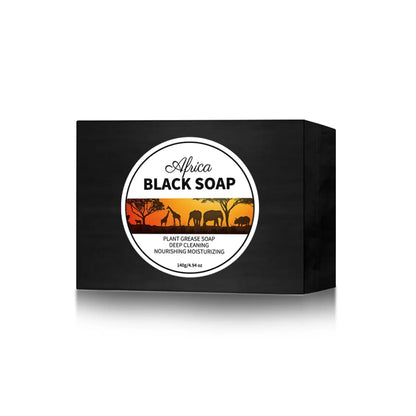 140g Hand Bamboo Charcoal Made Soap Bar Black Organic Soap Bar Charcoal Clay Organic Bathing Soap