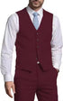 Suits for Men 2 Pieces Vest and Pants Set Gentleman Classic Suit for Men Tuxedo Suit for Men for Wedding Summer Beach SHOPEZRA L.L.C.