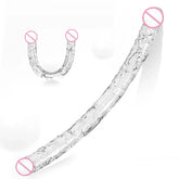 45cm Double-Headed Realistic Long Dildo, Suitable for Lesbian Couples, Gay Men, and Adults as a Sex Toy or Anal Toy SHOPEZRA L.L.C.