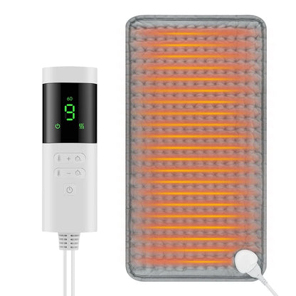 9 Level 4 Mode Timer 30X60cm Electric Heating Pad Blanket Hot Heated Pad for Abdomen Shoulder Knee Legs Winter Warm Washable