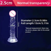 Realistic Silicone-Like Soft Dildo for Women - Strong Suction Cup, Lesbian Female Intimate Masturbator Adult Products Toy SHOPEZRA L.L.C.