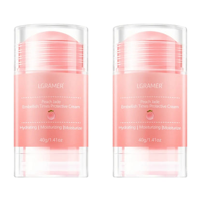 LGRAMER Peach Hand and Foot Cream  Deeply moisturizes and nourishes the skin of the feet, gentle and non-irritating / anti-crack