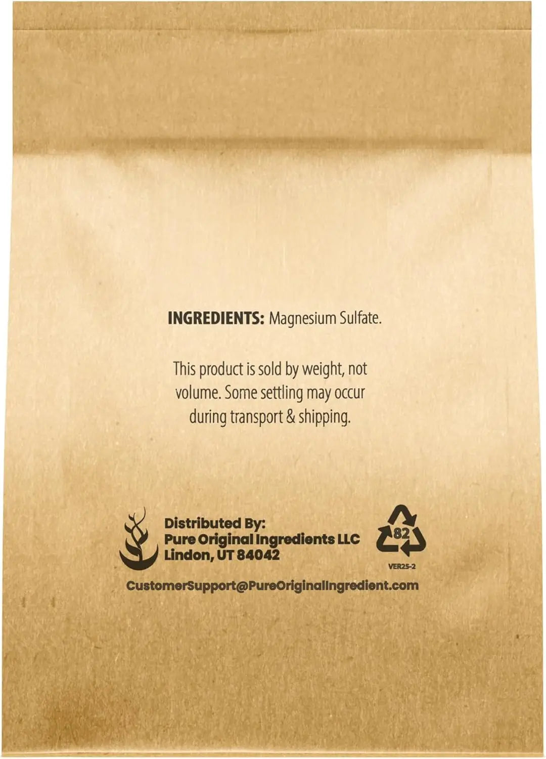 Epsom Salt Pure Magnesium Sulfate Food Grade, Soaking Solution for Bath Bombs &amp; Garden Use, 1 Pound