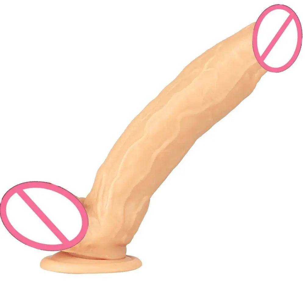 Extra-Large Realistic Dildo – Thick & Long Lifelike Artificial Penis for Women’s Pleasure & Solo Play SHOPEZRA L.L.C.